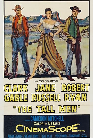Famous trivia from Hollywood movie : The Tall Men (1955)