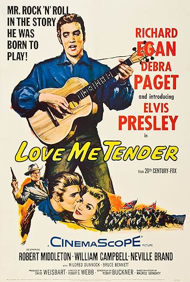 Famous trivia from Hollywood movie : Love Me Tender (1956) - Part (2)