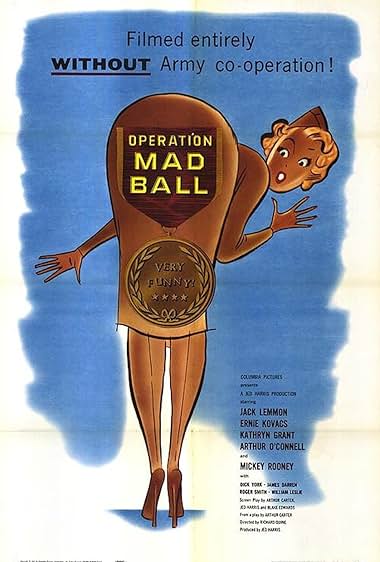 Famous trivia from Hollywood movie : Operation Mad Ball (1957)