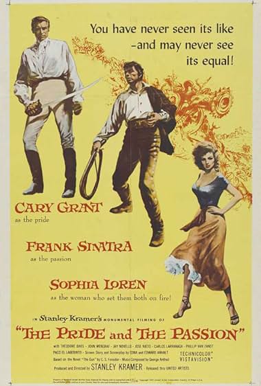 Famous trivia from Hollywood movie : The Pride and the Passion (1957)