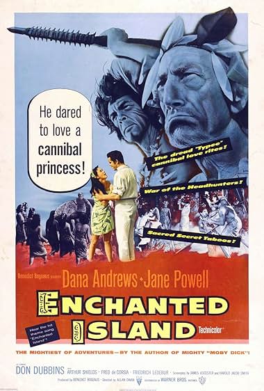 Famous trivia from Hollywood movie : Enchanted Island (1958)