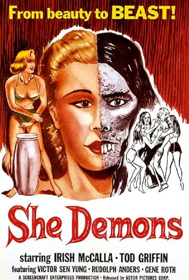 Famous quotes from Hollywood movie : She Demons (1958)
