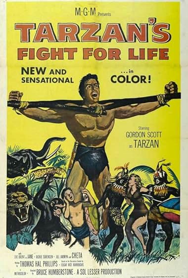 Famous trivia from Hollywood movie : Tarzan's Fight for Life (1958)