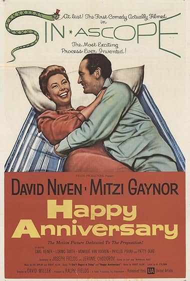 Famous trivia from Hollywood movie : Happy Anniversary (1959)