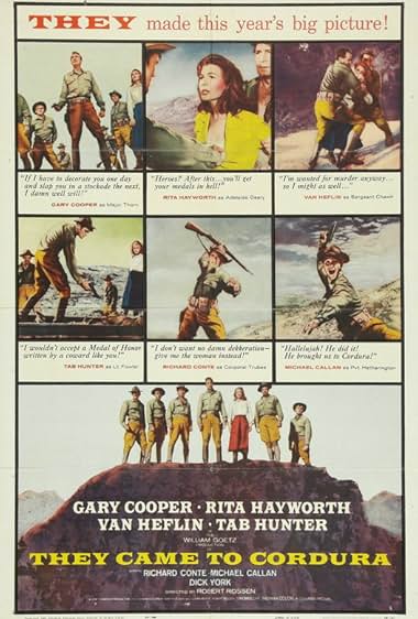 Famous quotes from Hollywood movie : They Came to Cordura (1959)