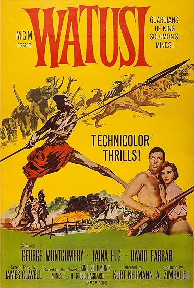 Famous trivia from Hollywood movie : Watusi (1959)