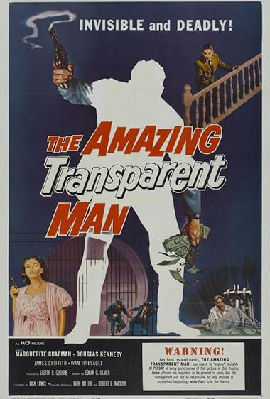 Famous trivia from Hollywood movie : The Amazing Transparent Man (1960)