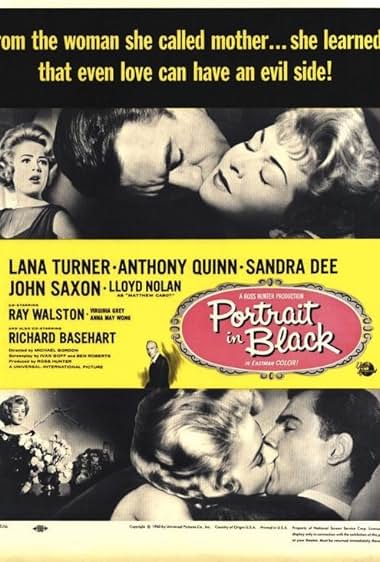 Famous trivia from Hollywood movie : Portrait in Black (1960)