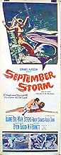 Famous trivia from Hollywood movie : September Storm (1960)