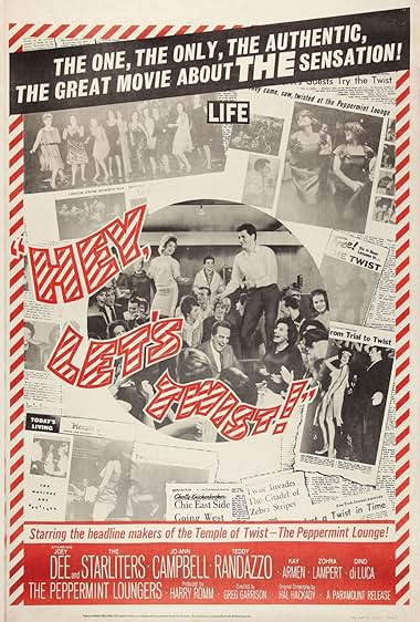Famous trivia from Hollywood movie : Hey, Let's Twist! (1961)