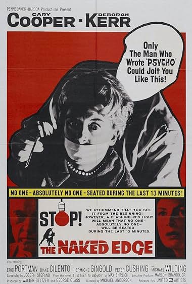 Famous trivia from Hollywood movie : The Naked Edge (1961)