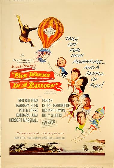 Famous quotes from Hollywood movie : Five Weeks in a Balloon (1962)