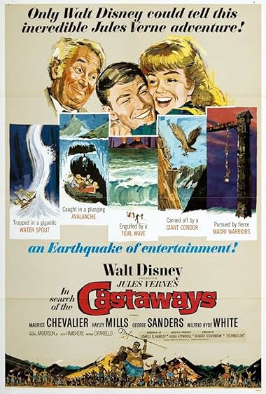Famous trivia from Hollywood movie : In Search of the Castaways (1962)