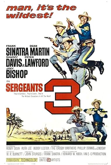 Famous trivia from Hollywood movie : Sergeants 3 (1962)