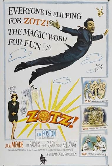 Famous trivia from Hollywood movie : Zotz! (1962)