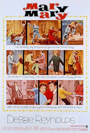 Famous trivia from Hollywood movie : Mary, Mary (1964)