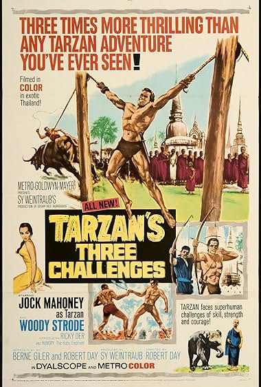 Famous trivia from Hollywood movie : Tarzan's Three Challenges (1963)