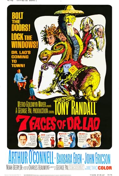 Famous trivia from Hollywood movie : 7 Faces of Dr. Lao (1964)