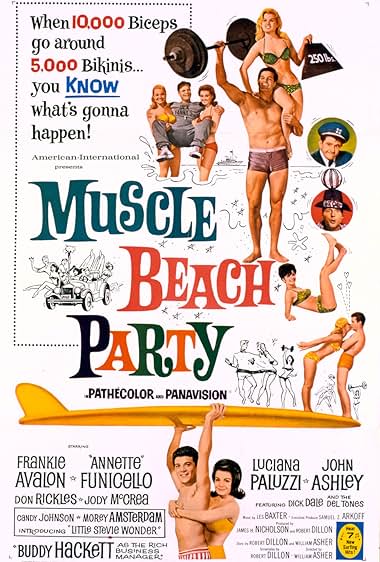 Famous quotes from Hollywood movie : Muscle Beach Party (1964)