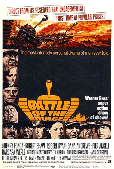 Famous trivia from Hollywood movie : Battle of the Bulge (1965)