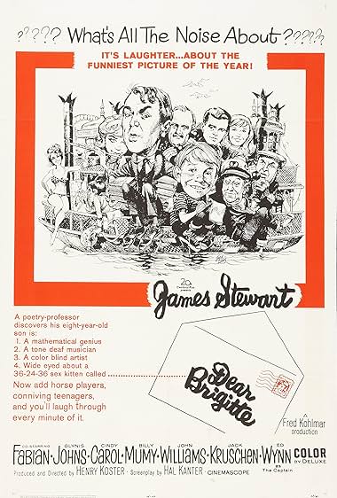 Famous trivia from Hollywood movie : Dear Brigitte (1965)