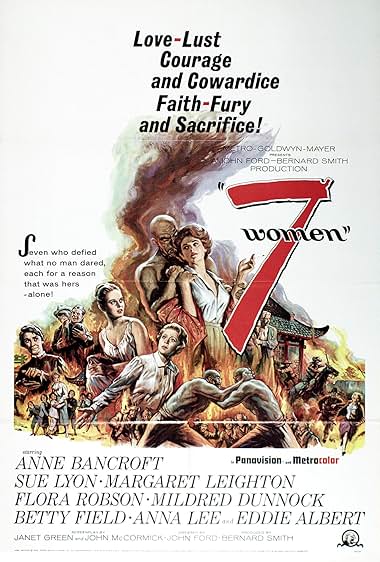 Famous trivia from Hollywood movie : 7 Women (1966)