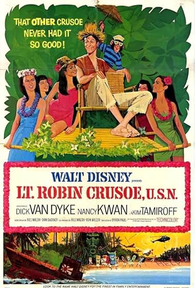 Famous trivia from Hollywood movie : Lt. Robin Crusoe, U.S.N. (1966)