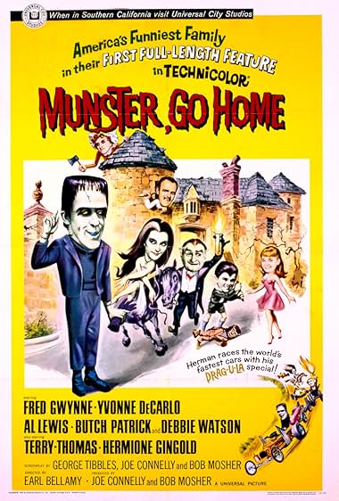Famous trivia from Hollywood movie : Munster, Go Home! (1966)