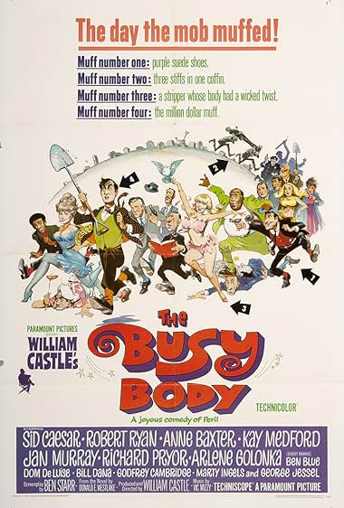 Famous trivia from Hollywood movie : The Busy Body (1967)