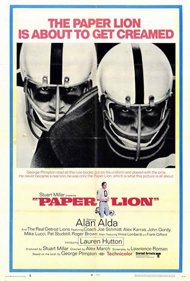 Famous quotes from Hollywood movie : Paper Lion (1968)