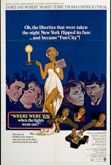 Famous trivia from Hollywood movie : Where Were You When the Lights Went Out? (1968)
