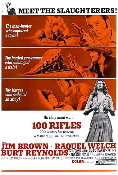 Famous trivia from Hollywood movie : 100 Rifles (1969)