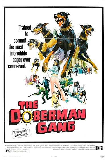Famous trivia from Hollywood movie : The Doberman Gang (1973)