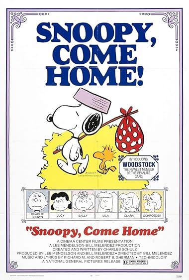 Famous trivia from Hollywood movie : Snoopy Come Home (1972)