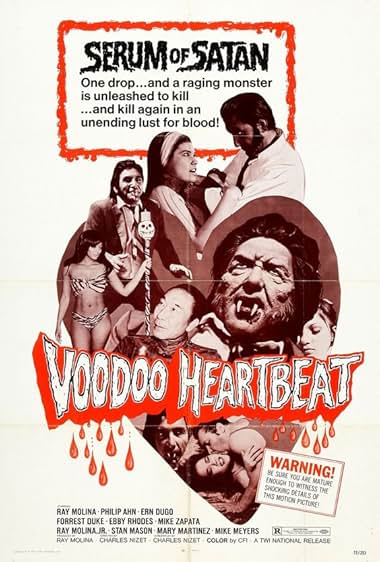 Famous trivia from Hollywood movie : Voodoo Heartbeat (1975)
