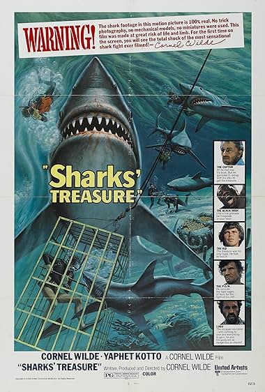 Famous quotes from Hollywood movie : Sharks' Treasure (1975)
