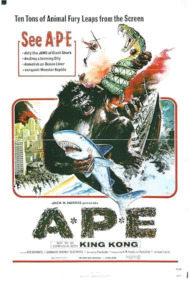 Famous quotes from Hollywood movie : Ape (1976)