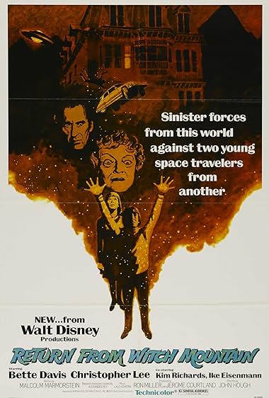 Famous trivia from Hollywood movie : Return from Witch Mountain (1978)