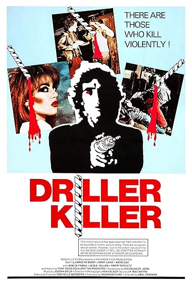 Famous quotes from Hollywood movie : The Driller Killer (1979)