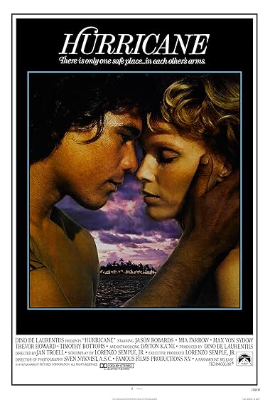 Famous trivia from Hollywood movie : Hurricane (1979)