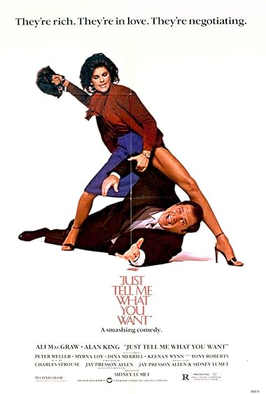 Famous quotes from Hollywood movie : Just Tell Me What You Want (1980)