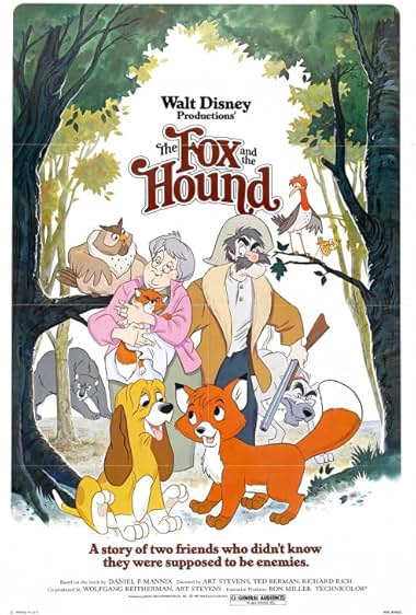 Famous trivia from Hollywood movie : The Fox and the Hound (1981)