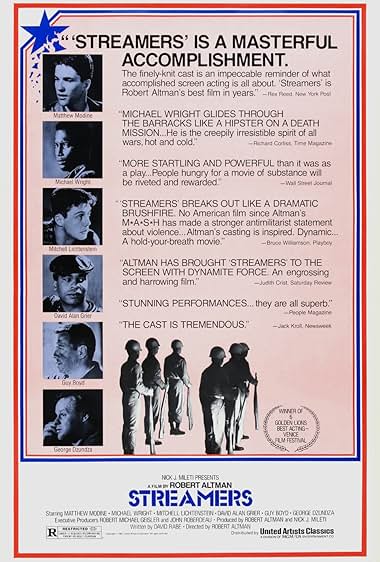 Famous trivia from Hollywood movie : Streamers (1983)