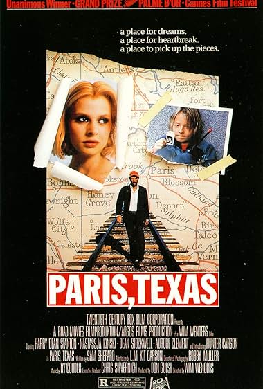 Famous trivia from Hollywood movie : Paris, Texas (1984)