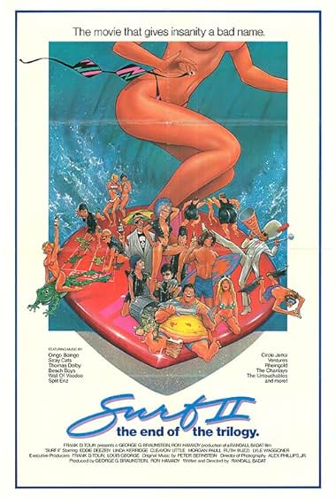 Famous trivia from Hollywood movie : Surf II (1984)