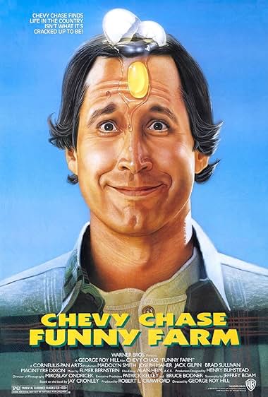 Famous trivia from Hollywood movie : Funny Farm (1988)