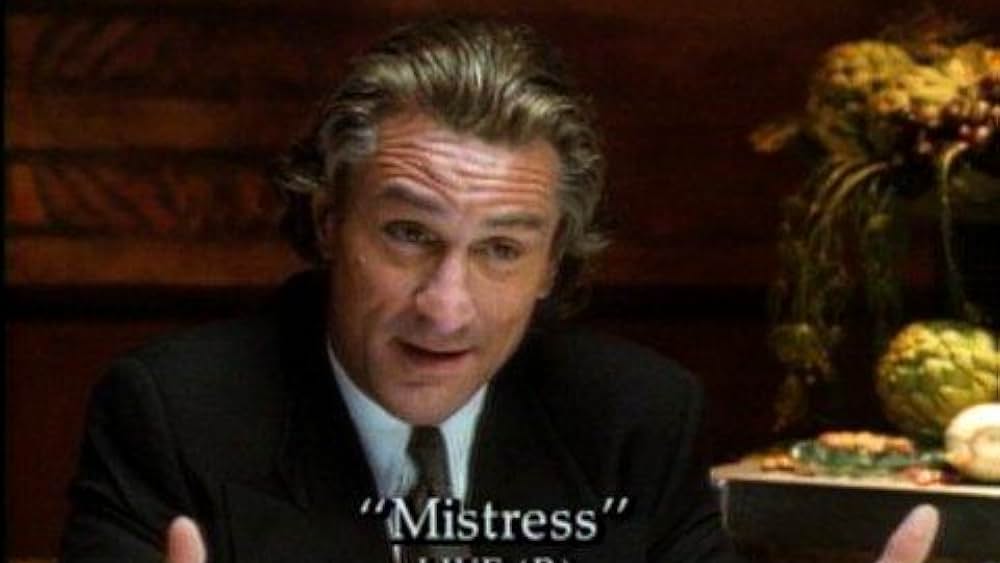 Famous trivia from Hollywood movie : Mistress (1992)