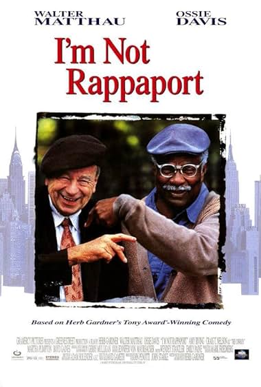 Famous trivia from Hollywood movie : I'm Not Rappaport (1996)