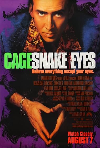 Famous trivia from Hollywood movie : Snake Eyes (1998)