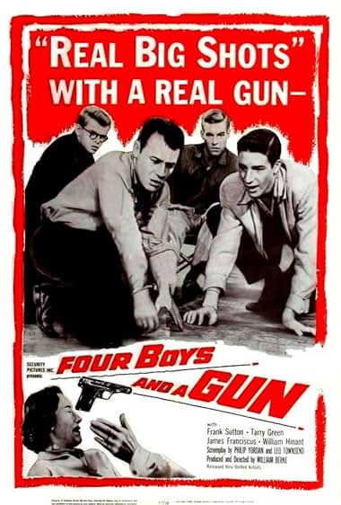 Famous trivia from Hollywood movie : Four Boys and a Gun (1957)